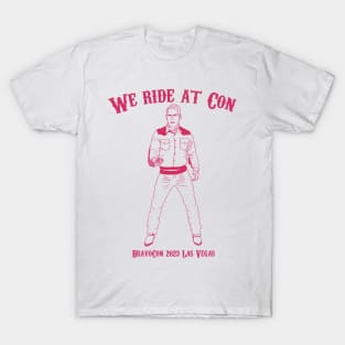 BravoCon 2023 Merch - "We Ride At Con!" T-Shirt